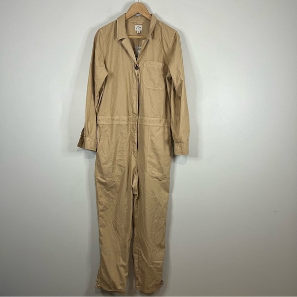 NEW Jcrew Foundry chino coveralls size 8 - Picture 2 of 7